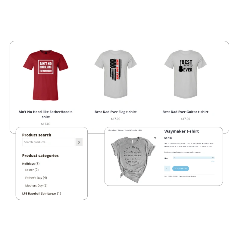Divi Ecommerce Web Design 1